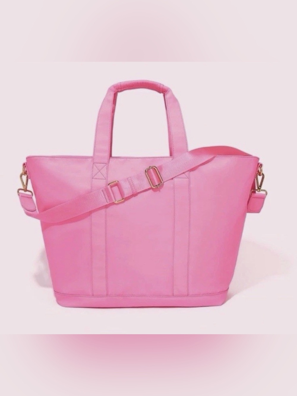 Stoney Clover Lane Classic Nylon Tote Bag Bubblegum